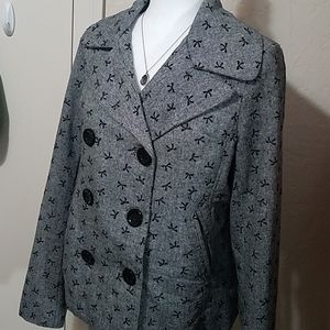Needle & Thread Gray Peacoat